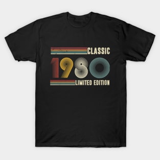 Classic 1980 - Limited Edition Classic Vintage T-Shirt